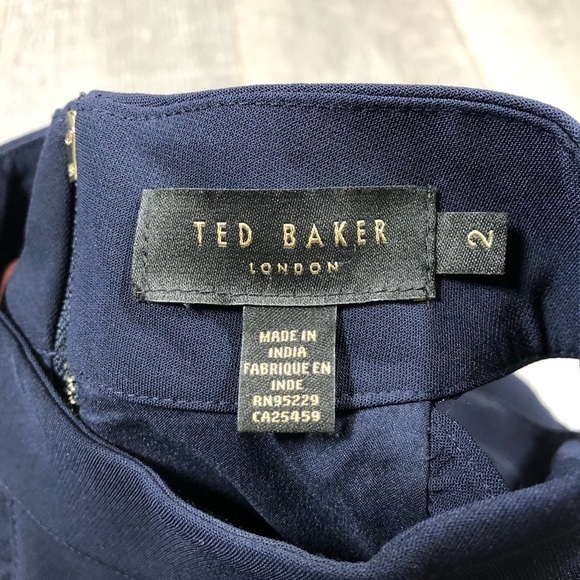 Ted Baker Torriya Ruffle Tunic Dress Size 2 - Picture 6 of 8